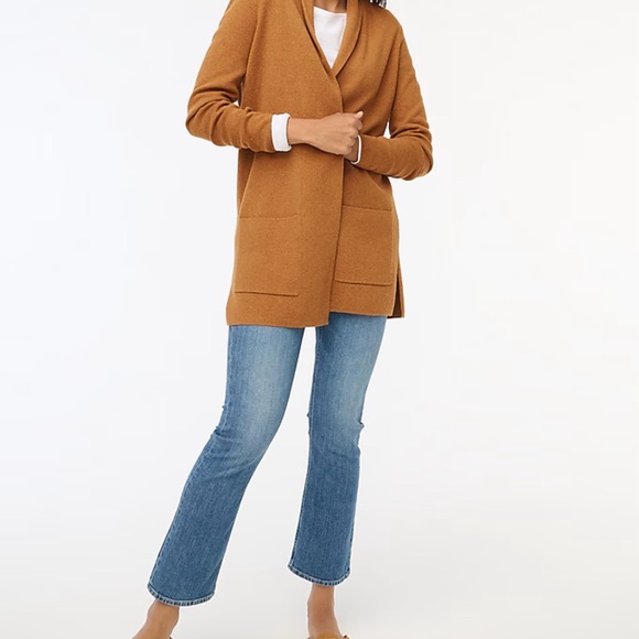 J. CREW Petite Chelsea sweater blazer - Picture 3 of 10